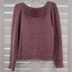 Loveshackfancy Rosie wool sweater in Maeve. Size medium.